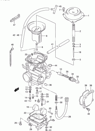 CARBURETOR (MODEL X)