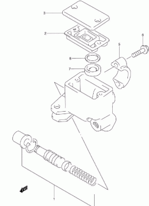 FRONT MASTER CYLINDER