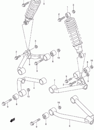 FRONT SUSPENSION ARM