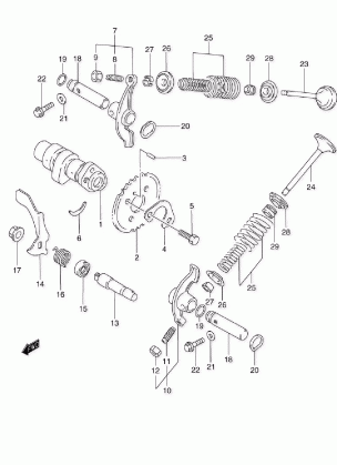 CAM SHAFT - VALVE