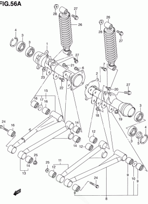 REAR AXLE HOUSING (MODEL K1)