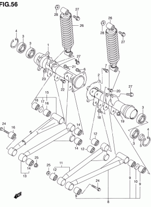 REAR AXLE HOUSING (MODEL Y)