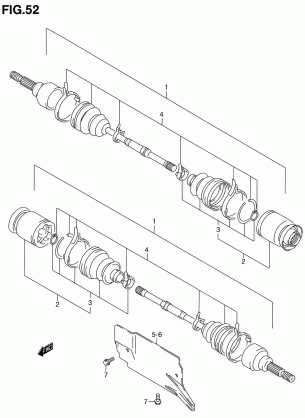 FRONT DRIVE SHAFT