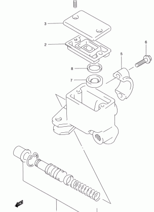 FRONT MASTER CYLINDER