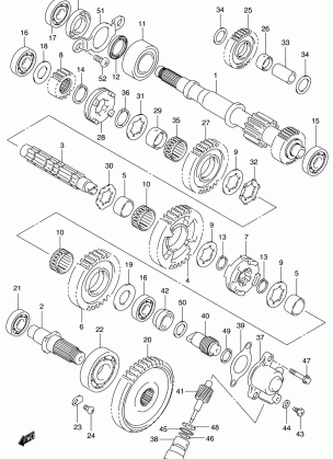 TRANSMISSION (2)(MODEL K1)