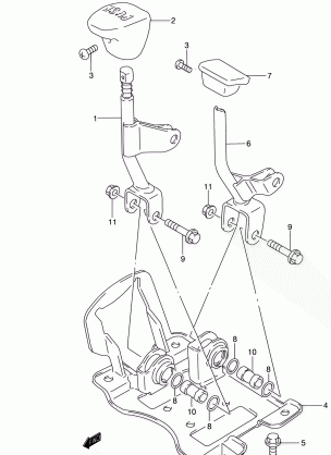 TRANSMISSION LEVER