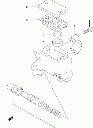 FRONT MASTER CYLINDER