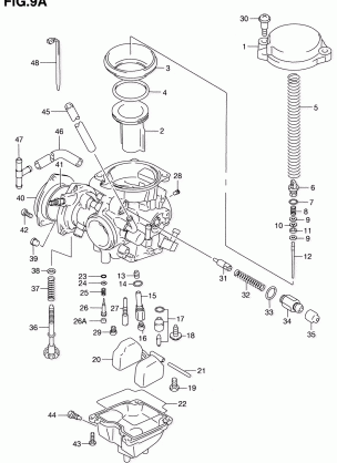 CARBURETOR (MODEL Y / K1)