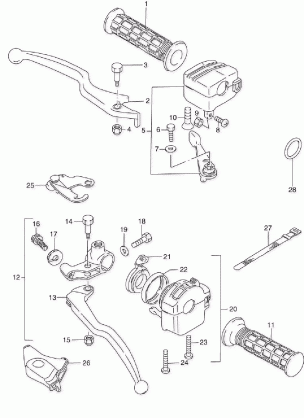 HANDLE LEVER (MODEL X / Y / K1)