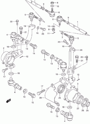 KNUCKLE ARM (MODEL X / Y / K1)