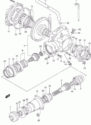 FINAL BEVEL GEAR (REAR)(MODEL Y)