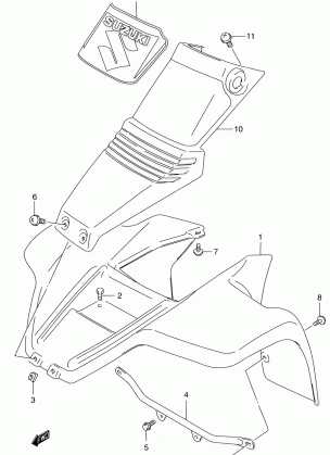 FRONT FENDER (MODEL K1)