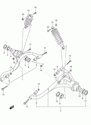 REAR SUSPENSION ARM