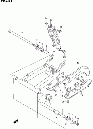 REAR SWINGING ARM