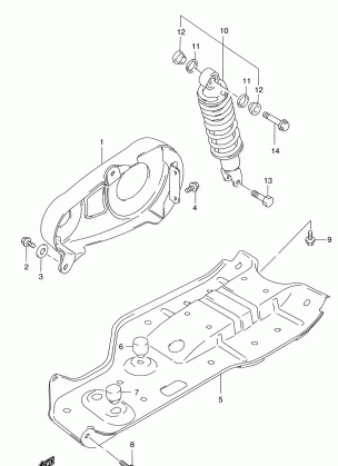 REAR SHOCK ABSORBER