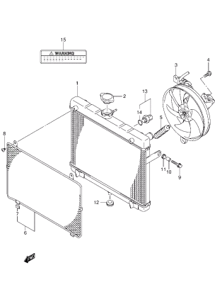 RADIATOR (LT-A500XL4 P33)