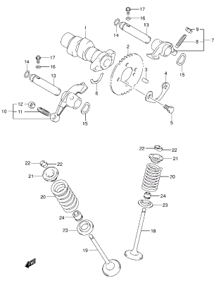 CAM SHAFT / VALVE