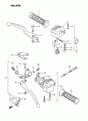 HANDLE SWITCH (MODEL M / N / P / R / S / T)