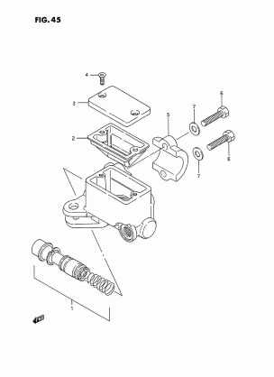 FRONT MASTER CYLINDER (MODEL H / J / K / L)