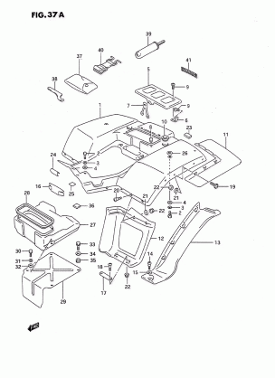 REAR FENDER (MODEL M / N / P / R / S / T)