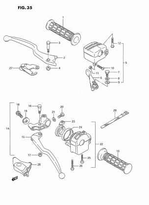 HANDLE SWITCH (MODEL J / K / L)