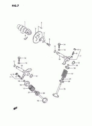 CAM SHAFT - VALVE