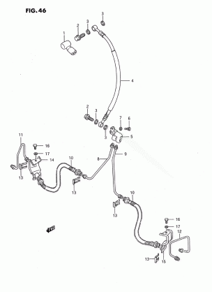 FRONT BRAKE HOSE