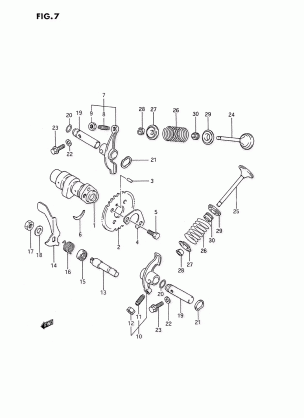 CAM SHAFT - VALVE