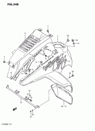 FRONT FENDER (MODEL N / P)