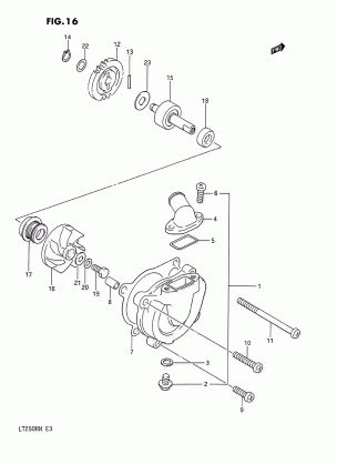 WATER PUMP (MODEL F / G)