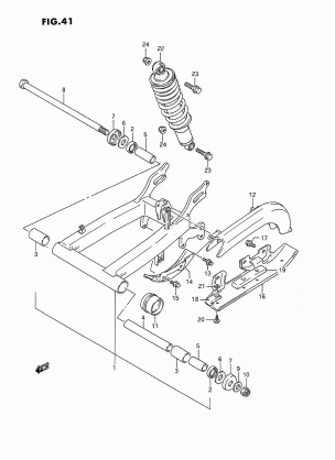 REAR SWINGING ARM