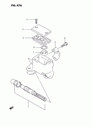 FRONT MASTER CYLINDER (MODEL M / N / P / R / S / T)