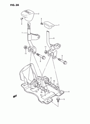 TRANSMISSION LEVER