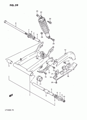 REAR SWINGING ARM