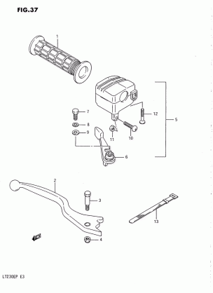 RIGHT HANDLE SWITCH (MODEL H / J / K / L)