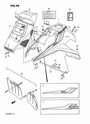 FRONT FENDER (MODEL F / G)