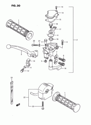 FRONT BRAKE LEVER