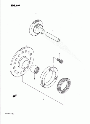 STARTER CLUTCH (MODEL J / K / L / M / N / P)