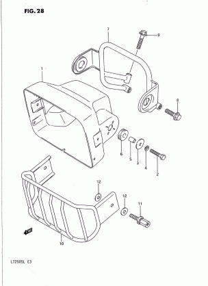 HEADLAMP HOUSING