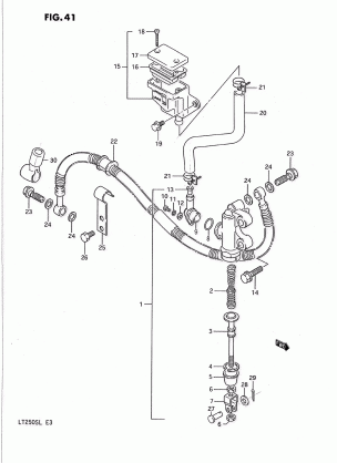 REAR MASTER CYLINDER