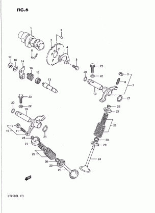 CAM SHAFT - VALVE