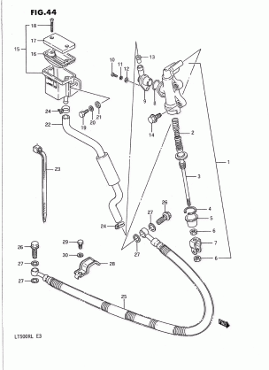 REAR MASTER CYLINDER