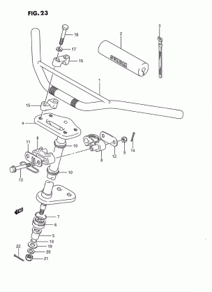 HANDLEBAR - STEERING