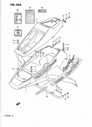 FRONT FENDER (MODEL K / L)