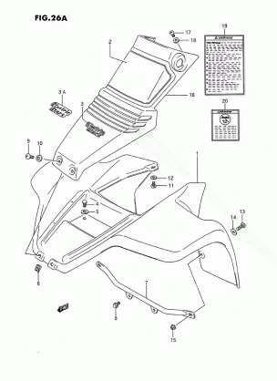 FRONT FENDER (MODEL J / K / L)