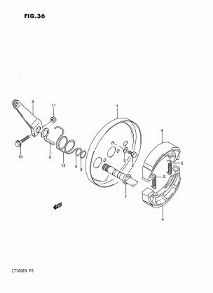 FRONT WHEEL BRAKE