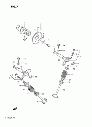 CAM SHAFT - VALVE