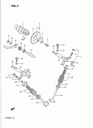 CAM SHAFT - VALVE