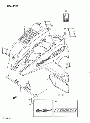 FRONT FENDER (MODEL L / M)