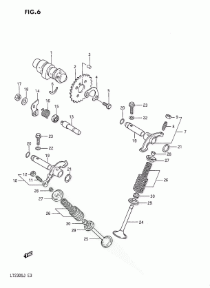 CAM SHAFT - VALVE